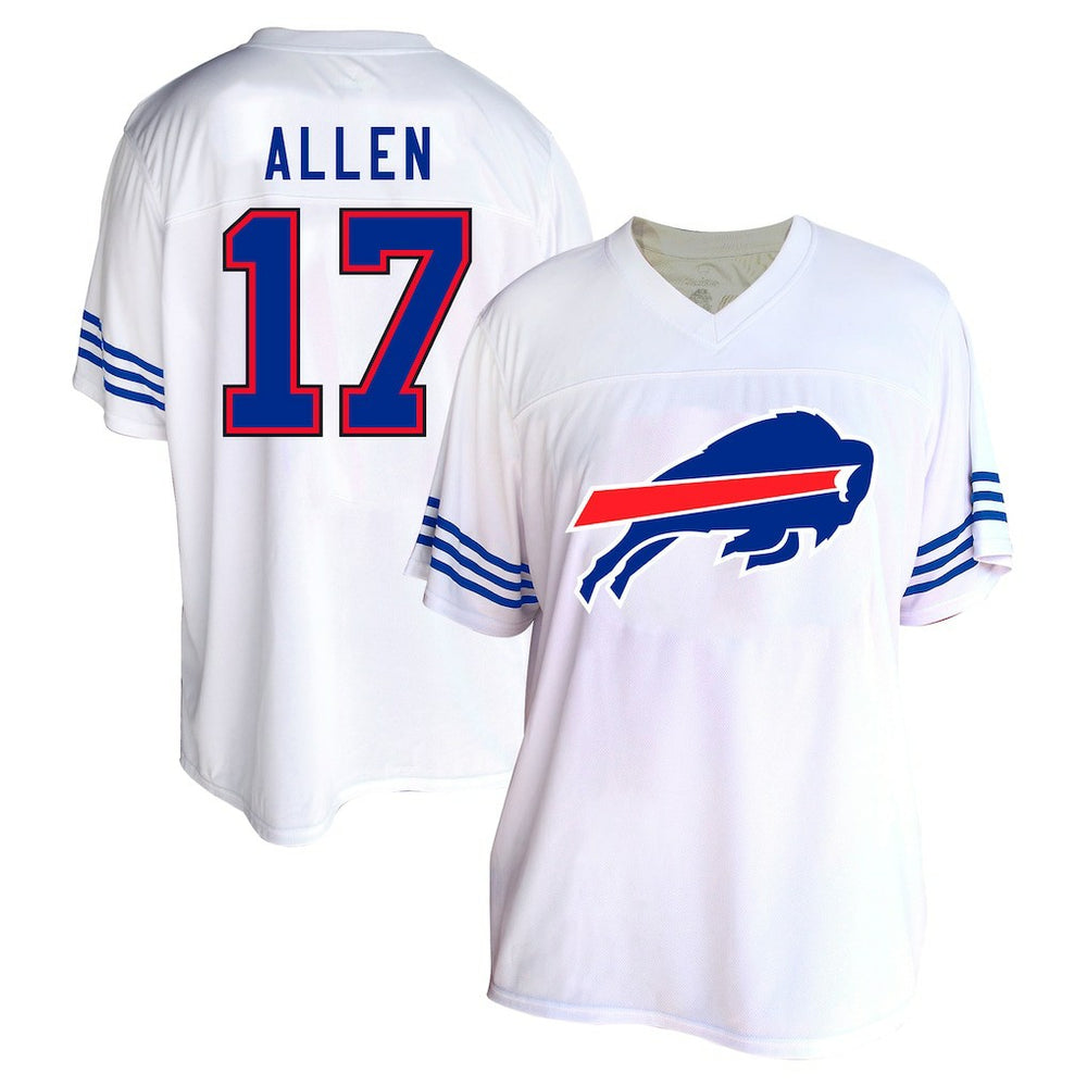 Fanatics Josh Allen Buffalo Bills Women's Plus Size Fashion Jersey White