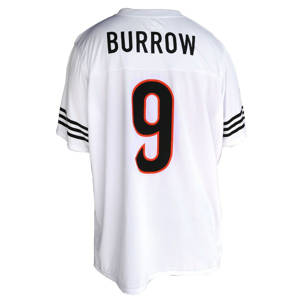 Fanatics Joe Burrow Cincinnati Bengals Women's Plus Size Fashion Jersey White