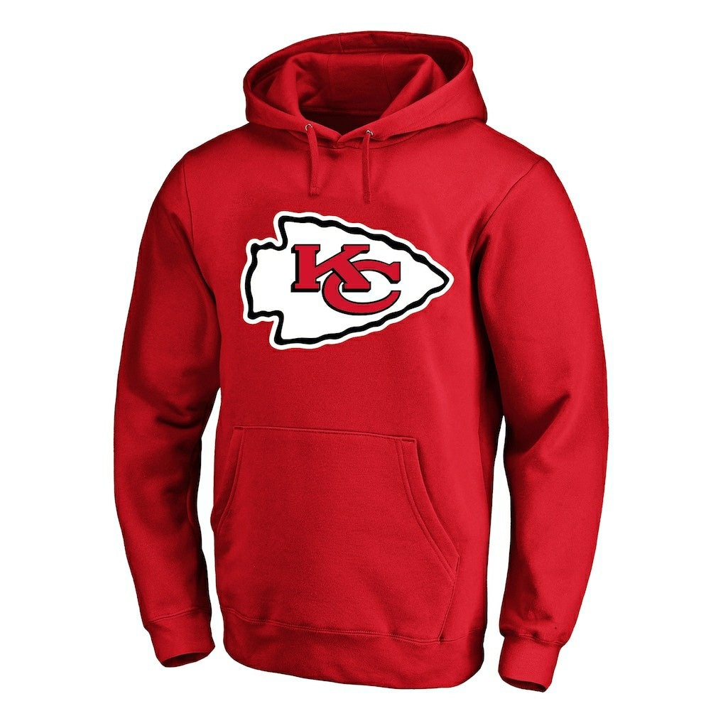 Fanatics Travis Kelce Kansas City Chiefs Big & Tall Name & Number Fleece Pullover Hoodie Red