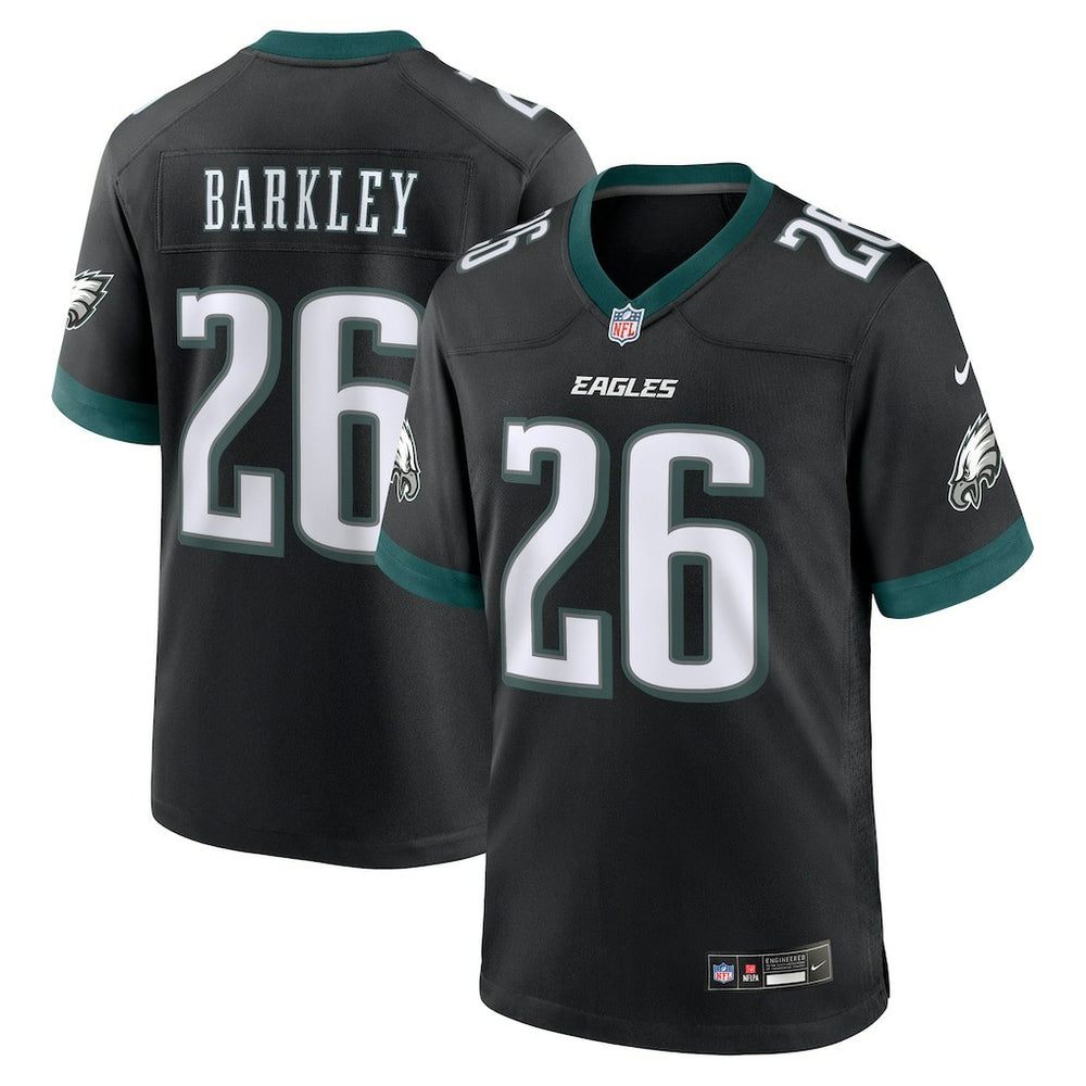 Nike Saquon Barkley Philadelphia Eagles Alternate Game Jersey Black