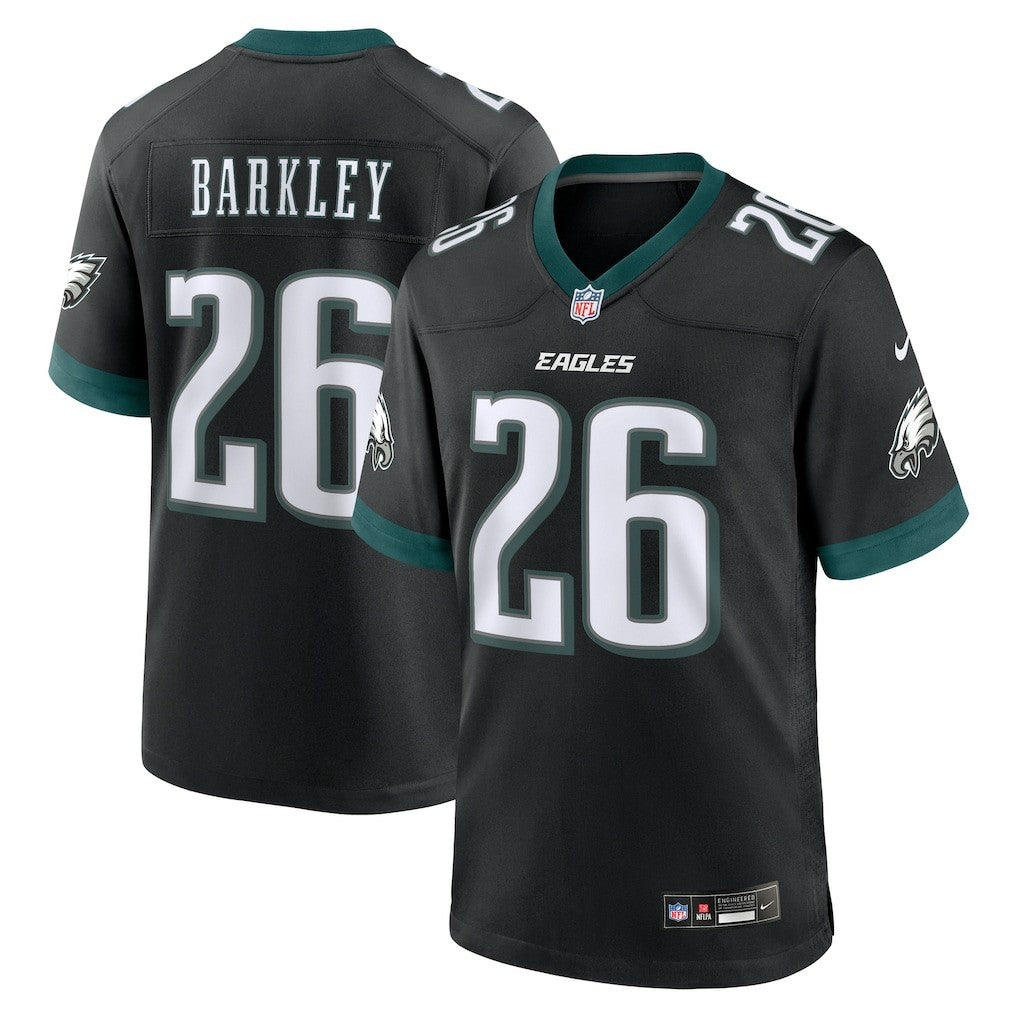 Nike Saquon Barkley Philadelphia Eagles Alternate Game Jersey Black