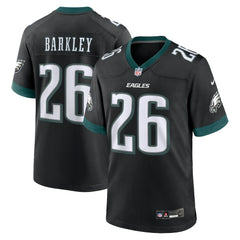 Nike Saquon Barkley Philadelphia Eagles Alternate Game Jersey Black