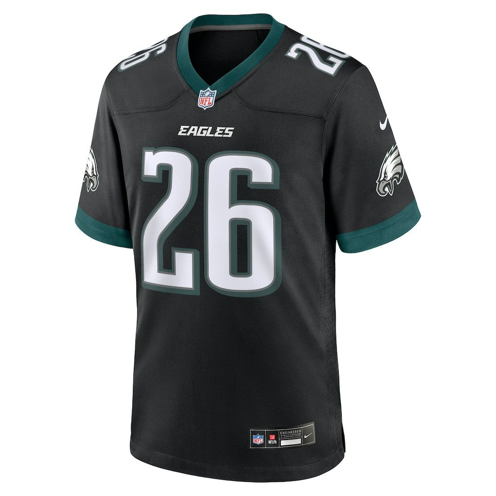 Nike Saquon Barkley Philadelphia Eagles Alternate Game Jersey Black