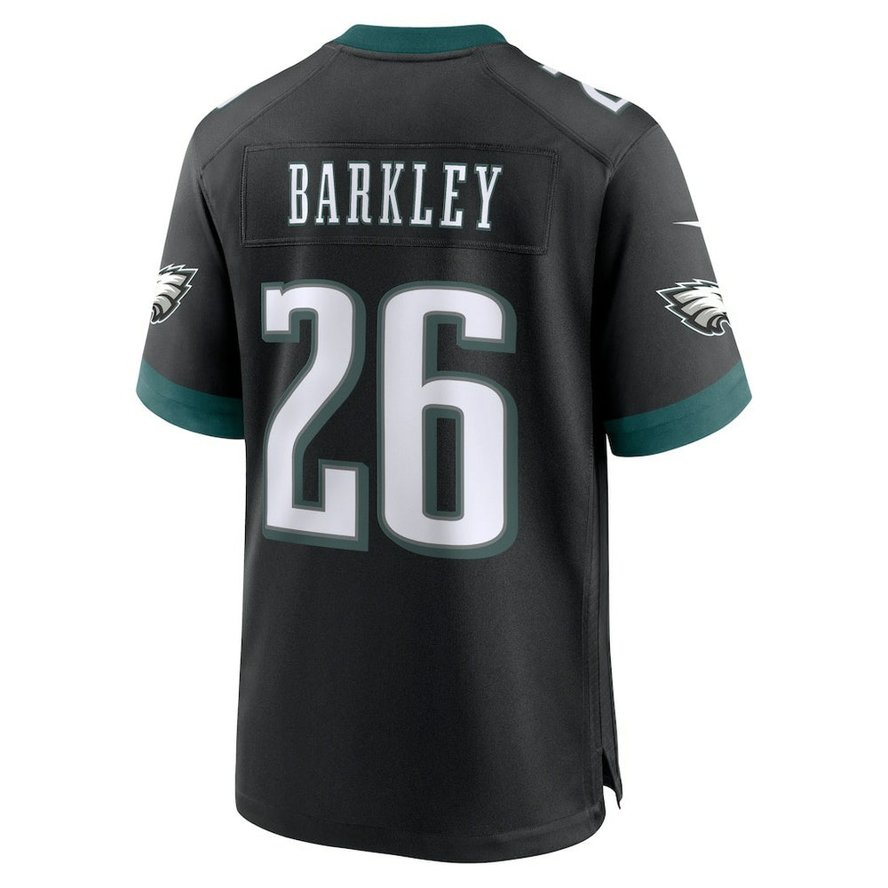 Nike Saquon Barkley Philadelphia Eagles Alternate Game Jersey Black