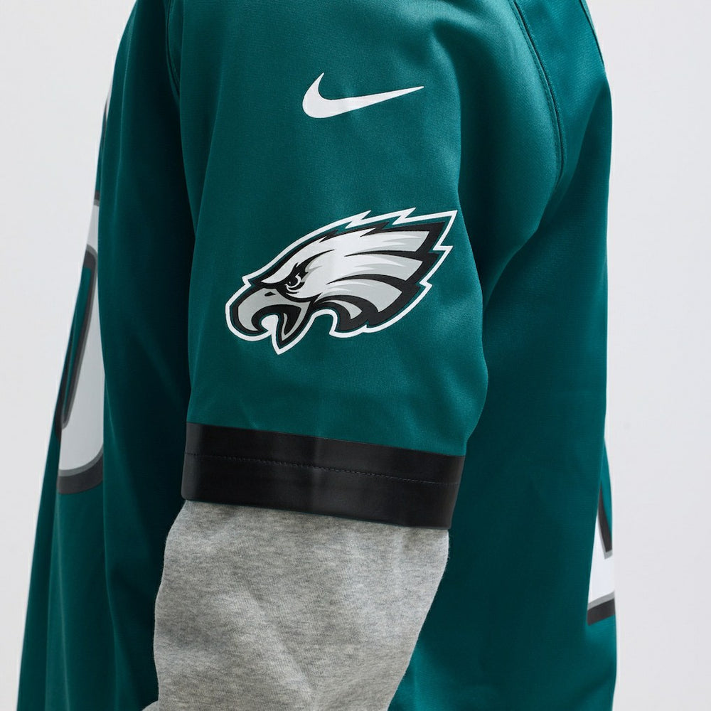 Nike Saquon Barkley Philadelphia Eagles Game Player Jersey Midnight Green