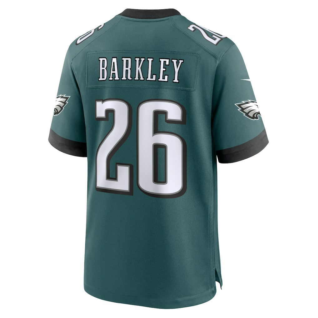 Nike Saquon Barkley Philadelphia Eagles Game Player Jersey Midnight Green