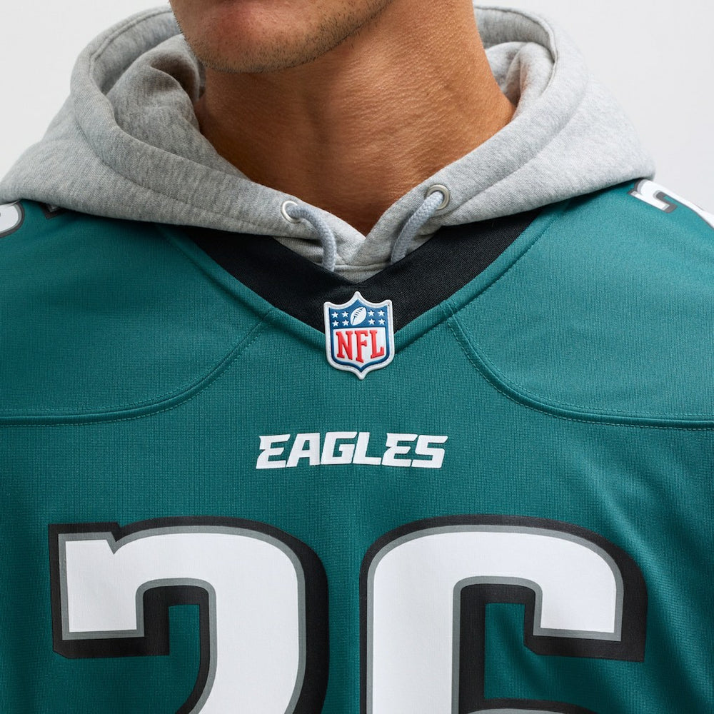 Nike Saquon Barkley Philadelphia Eagles Game Player Jersey Midnight Green