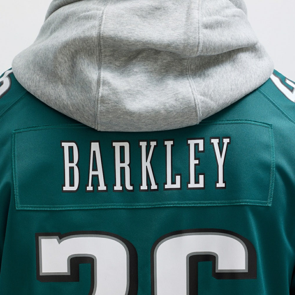 Nike Saquon Barkley Philadelphia Eagles Game Player Jersey Midnight Green
