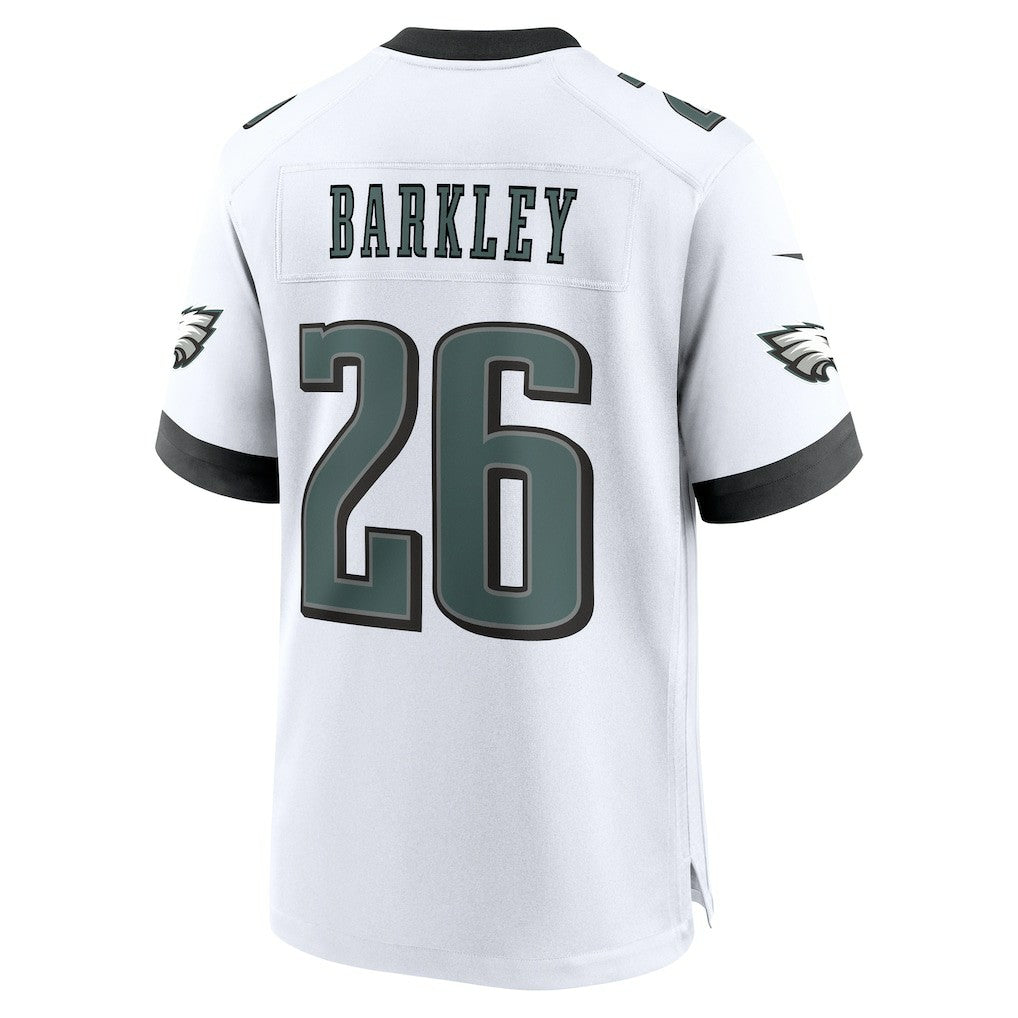 Nike Saquon Barkley Philadelphia Eagles Game Jersey White