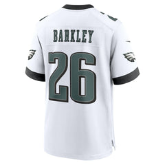 Nike Saquon Barkley Philadelphia Eagles Game Jersey White