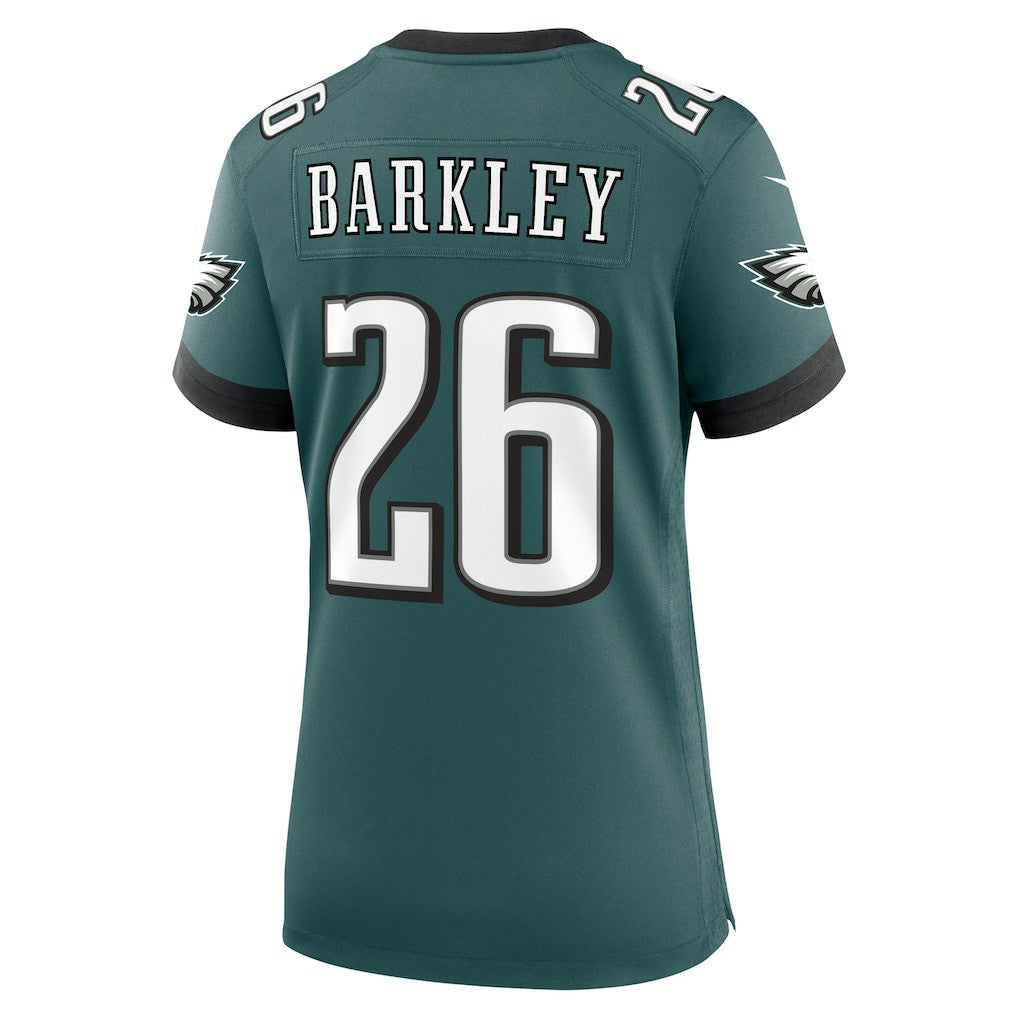 Nike Saquon Barkley Philadelphia Eagles Women's Game Player Jersey Midnight Green
