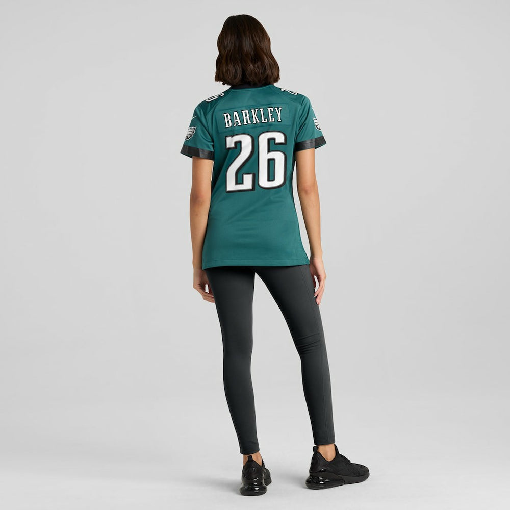 Nike Saquon Barkley Philadelphia Eagles Women's Game Player Jersey Midnight Green