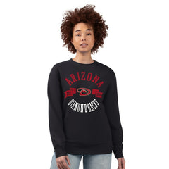 Arizona Diamondbacks G-III 4Her by Carl Banks Women's Team Logo Fleece Pullover Sweatshirt - Black - MLB Sale