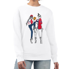 Boston Red Sox G-III 4Her by Carl Banks Women's Baseball Girls Fleece Pullover Sweatshirt - White - MLB Sale