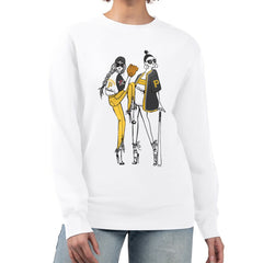 Pittsburgh Pirates G-III 4Her by Carl Banks Women's Baseball Girls Fleece Pullover Sweatshirt - White - MLB on Sale