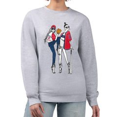 Boston Red Sox G-III 4Her by Carl Banks Women's Baseball Girls Fleece Pullover Sweatshirt - Heather Gray - MLB on Sale