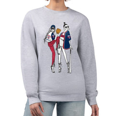 Minnesota Twins G-III 4Her by Carl Banks Women's Baseball Girls Fleece Pullover Sweatshirt - Heather Gray - MLB Sale