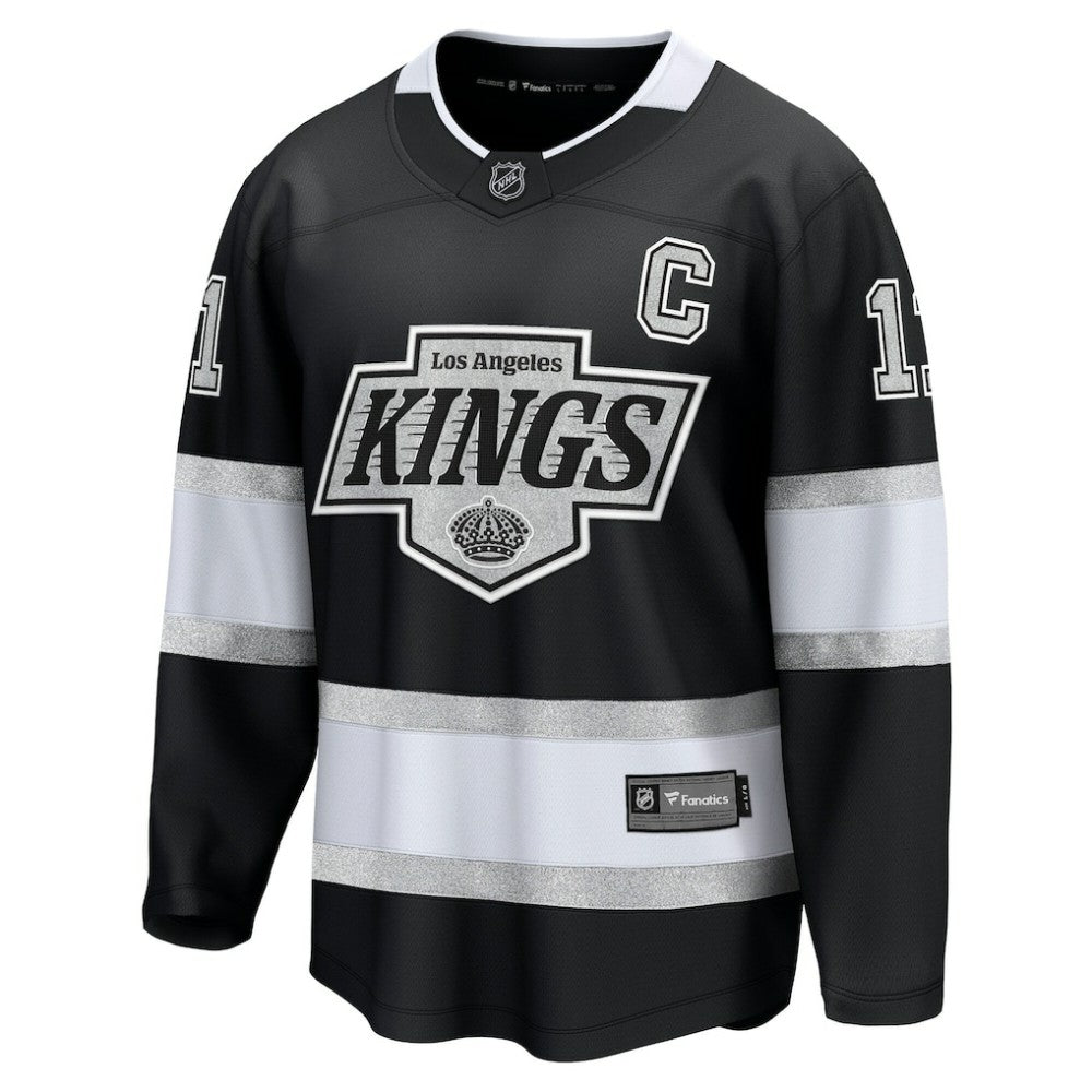 Anze Kopitar Los Angeles Kings Fanatics Home Premier Breakaway Player Jersey - Black - NHL 201361597