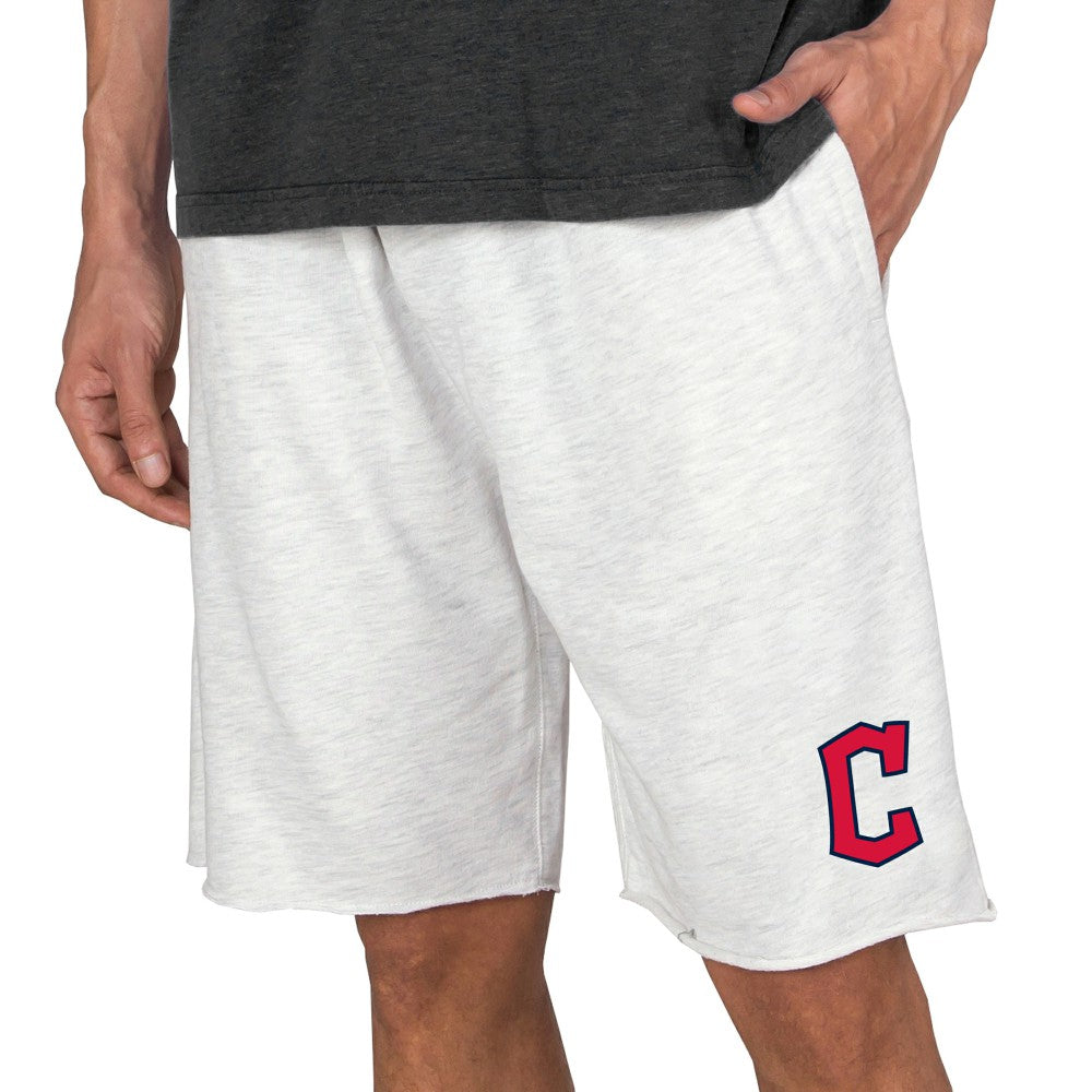 Cleveland Guardians Concepts Sport Mainstream Terry Tri-Blend Shorts - Oatmeal - MLB Sale