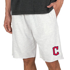 Cleveland Guardians Concepts Sport Mainstream Terry Tri-Blend Shorts - Oatmeal - MLB Sale