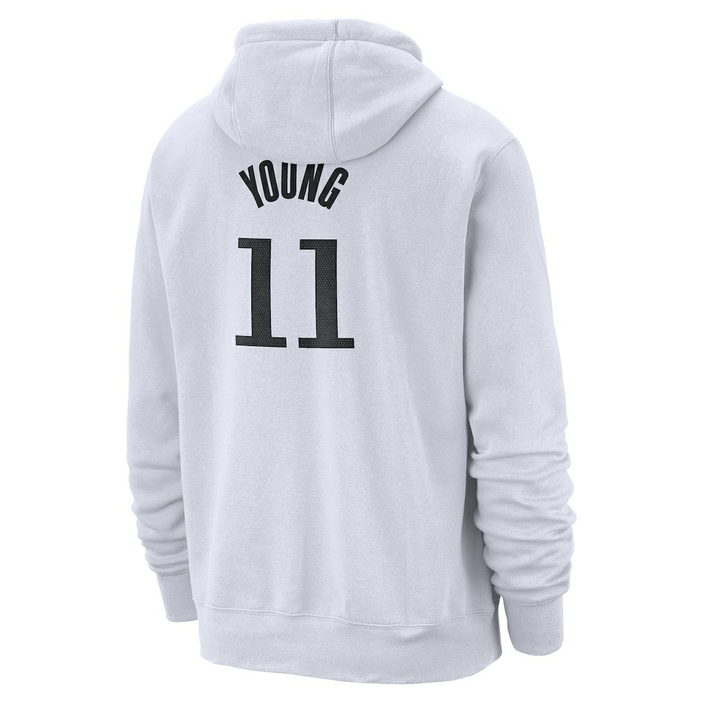 Trae Young Atlanta Hawks 2024/25 Name & Number Pullover Hoodie White | Nike online