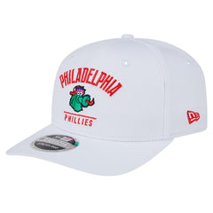 Philadelphia Phillies New Era City Arch Phanatic 9SEVENTY Stretch-Snap Adjustable Hat - White - New Era on Sale