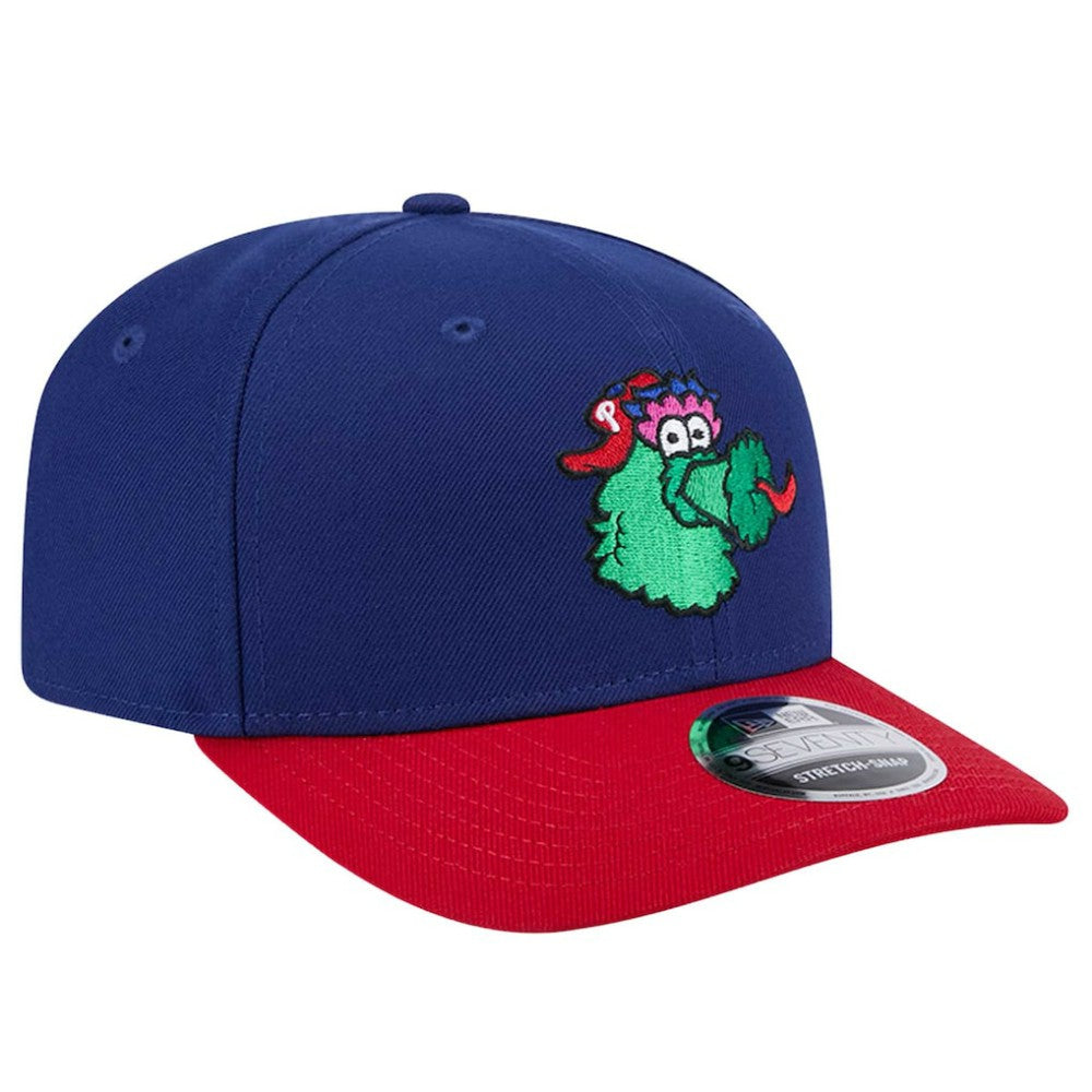 Philadelphia Phillies New Era Two-Tone Phanatic 9SEVENTY Stretch-Snap Hat - Royal - New Era Lifestyle