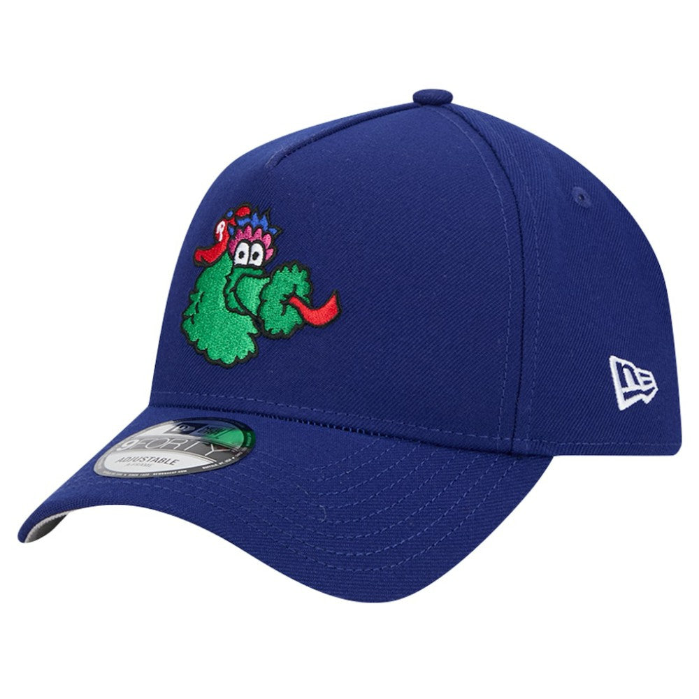 Philadelphia Phillies New Era Phanatic 9FORTY A-Frame Adjustable Hat - Royal - New Era on Sale