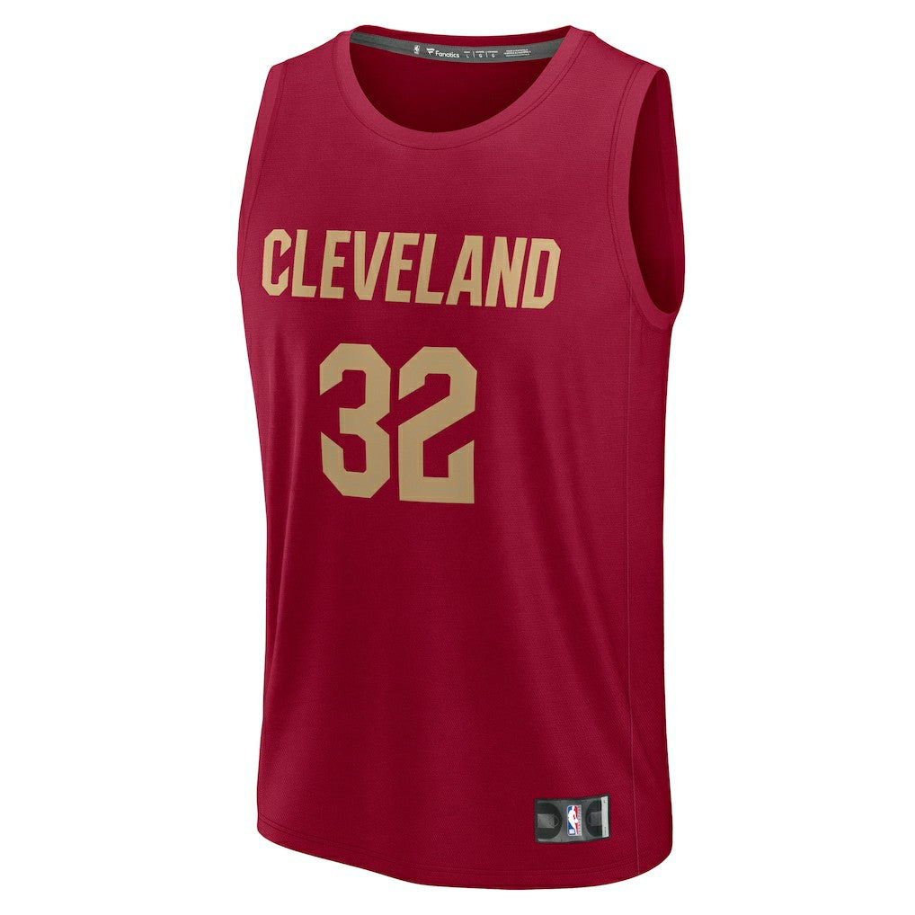 Dean Wade Cleveland Cavaliers Fast Break Player Jersey for sale Icon Editi- Wine | Fanatics Near Me