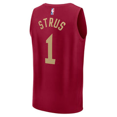 Max Strus Cleveland Cavaliers Fast Break Player Jersey for sale Icon Editi- Wine | Fanatics outlet