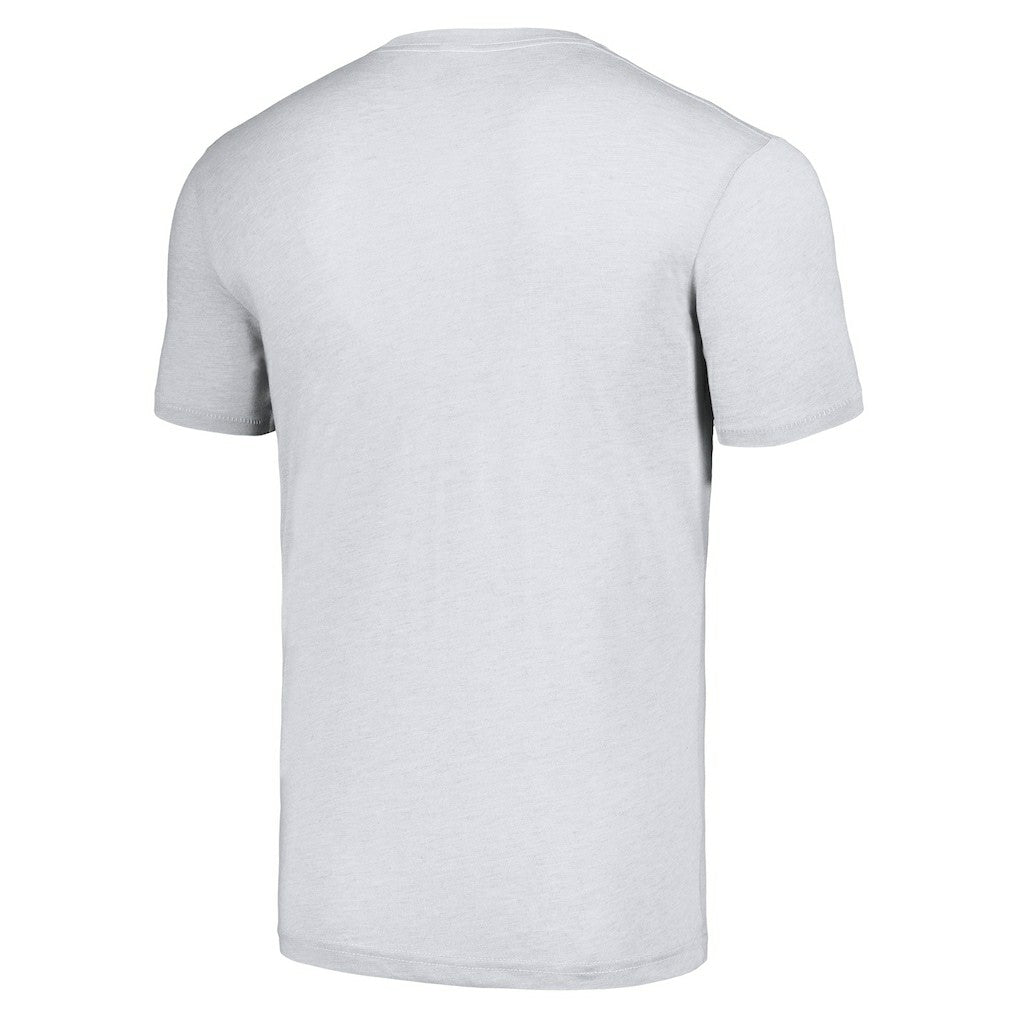 Houston Texans Homage Unisex Striped Tri-Blend T-Shirt Gray
