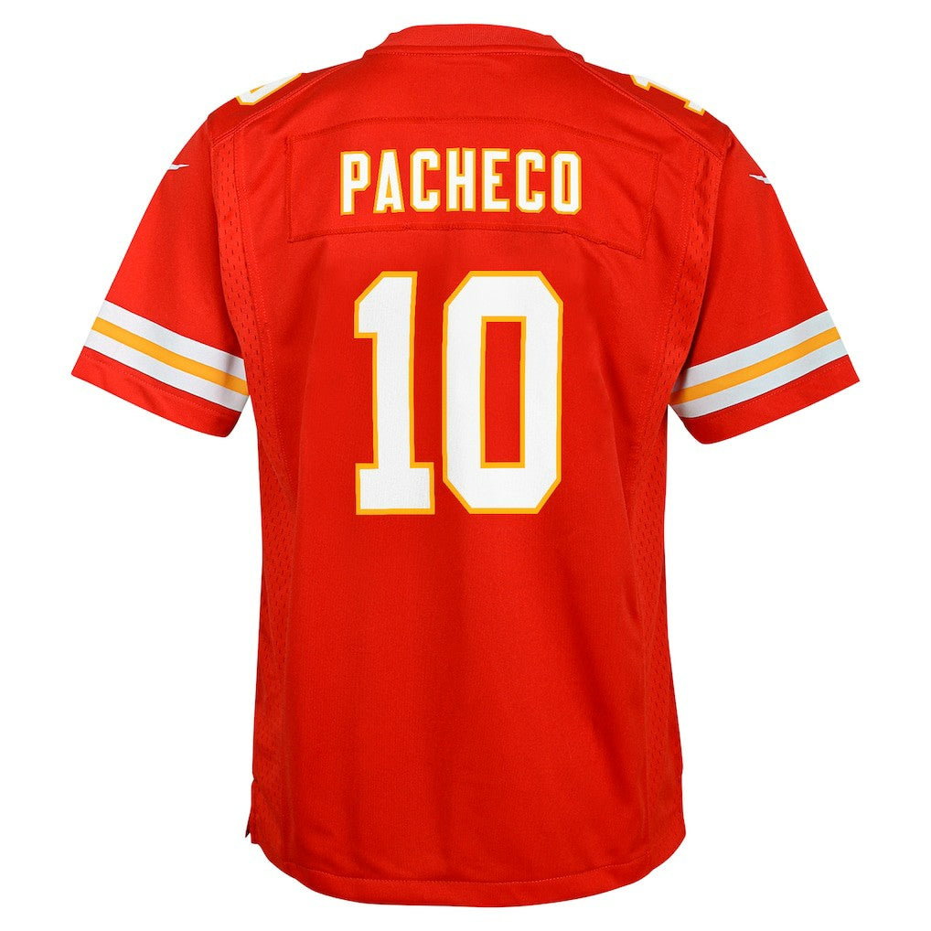 Nike Isiah Pacheco Kansas City Chiefs Youth Game Jersey Red