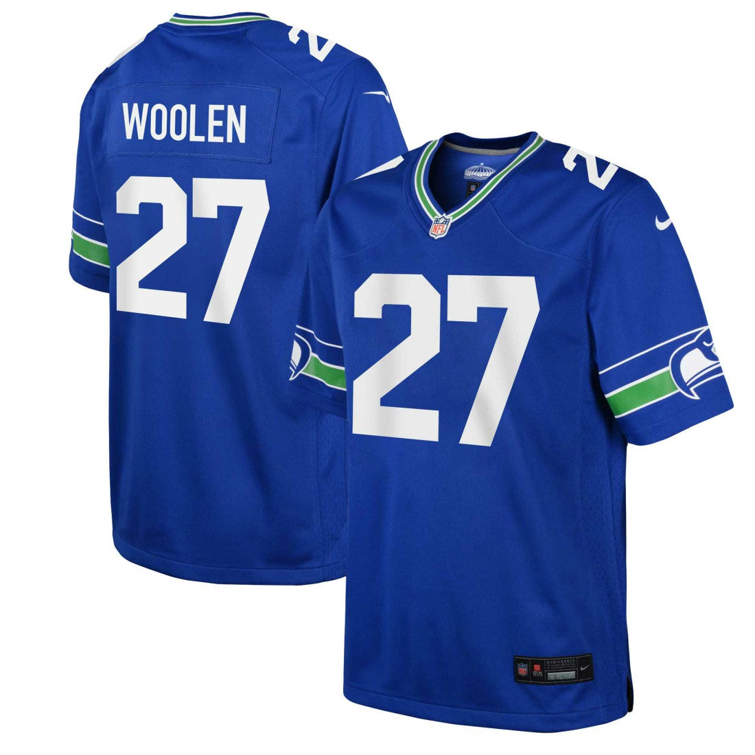 Nike 12th Fan Seattle Seahawks Youth Game Jersey Royal