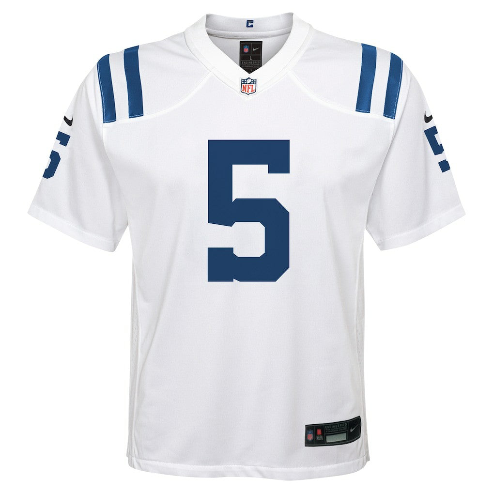 Nike Indianapolis Colts Youth Game Jersey White