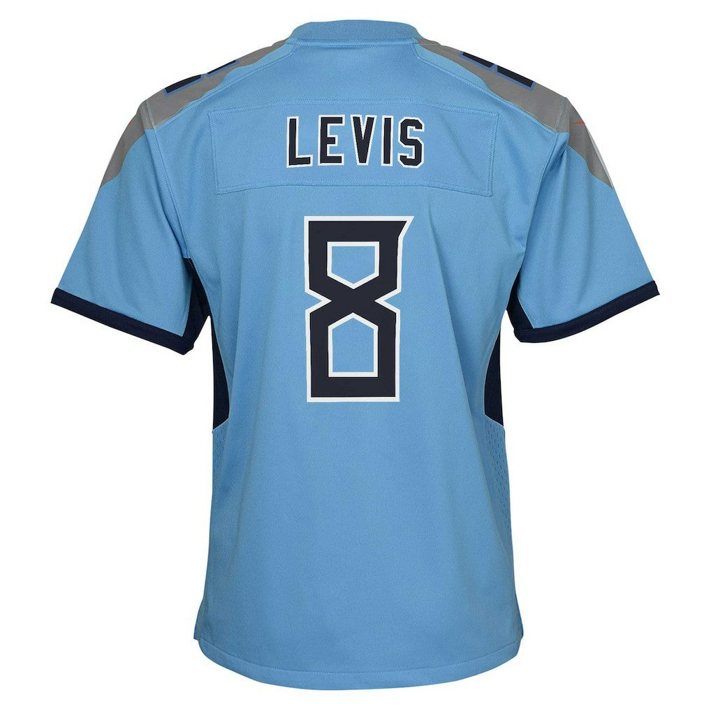 Nike Will Levis Tennessee Titans Youth Game Jersey Light Blue