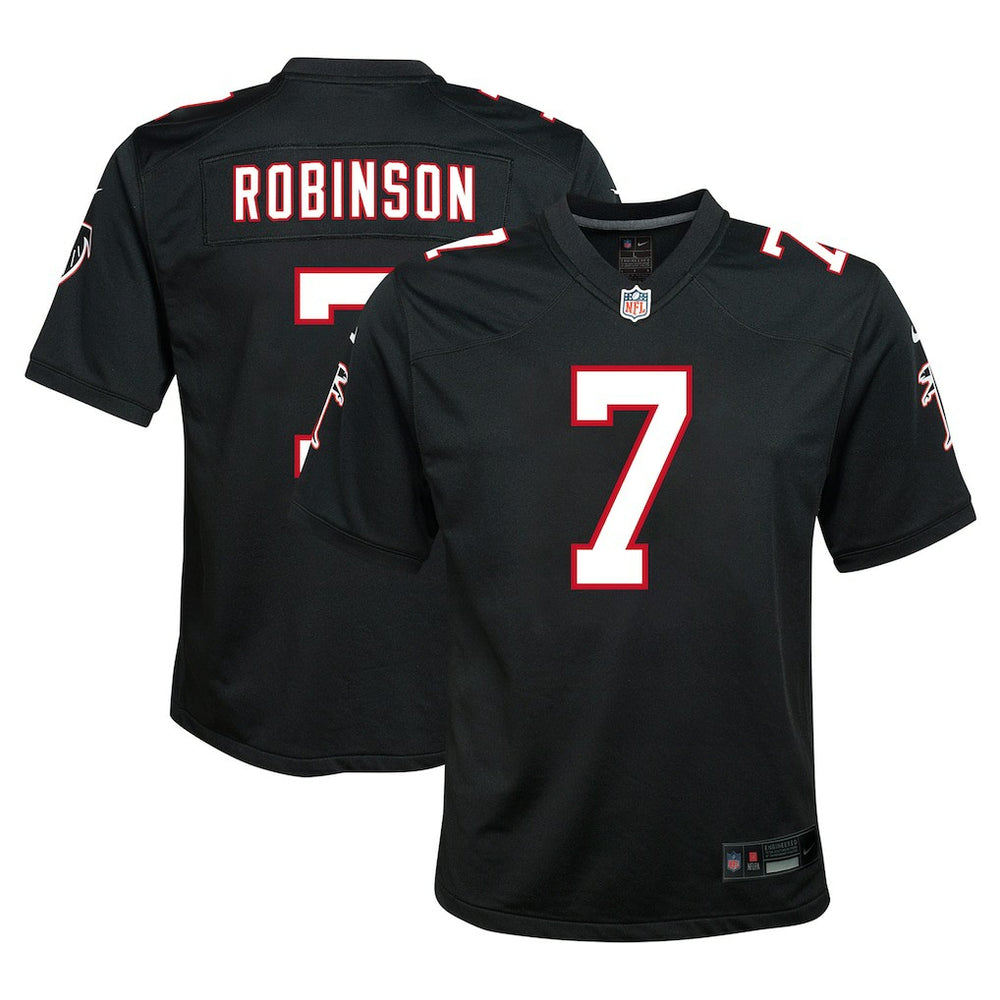 Nike Bijan Robinson Atlanta Falcons Youth Game Jersey Black
