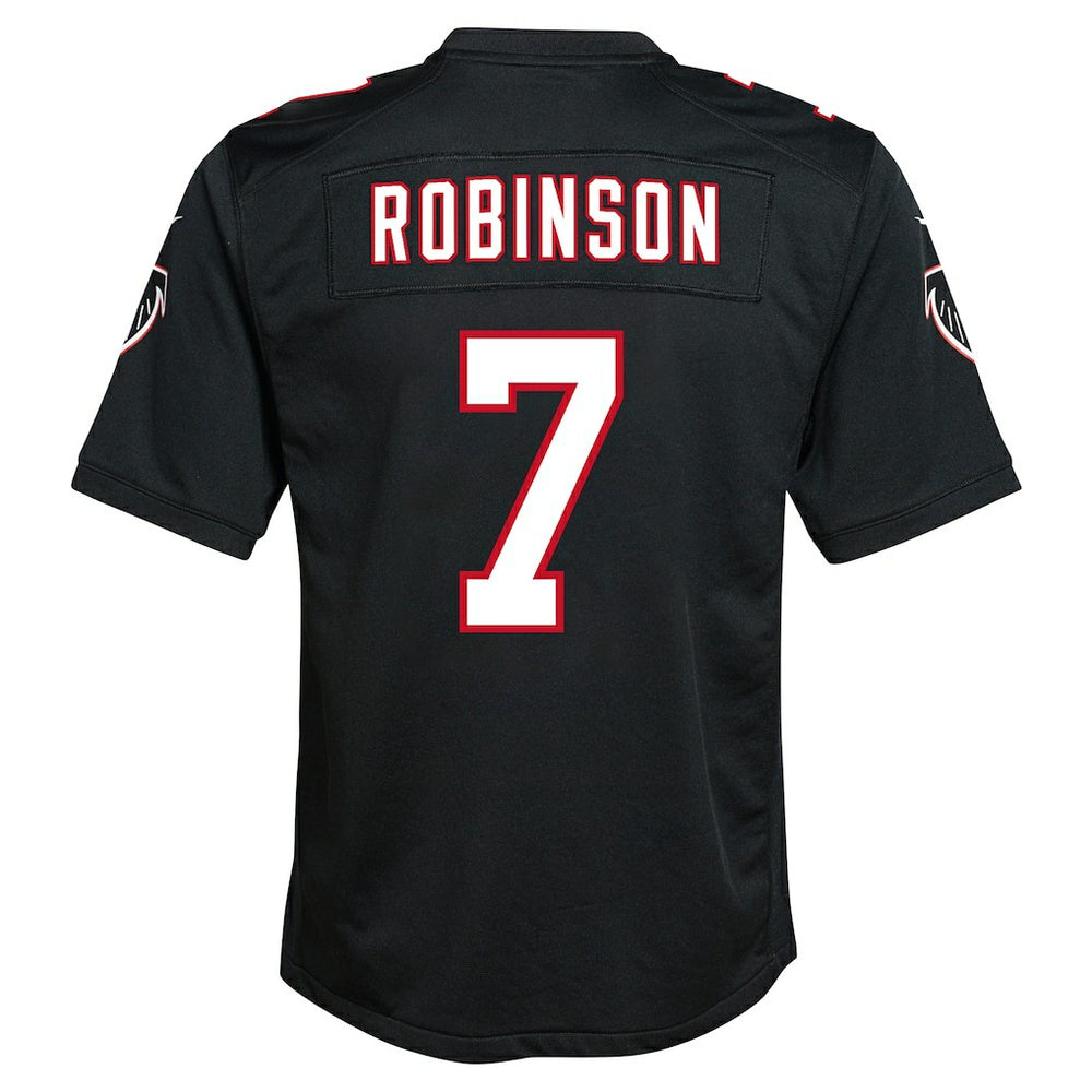Nike Bijan Robinson Atlanta Falcons Youth Game Jersey Black