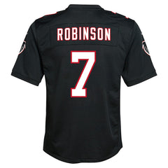 Nike Bijan Robinson Atlanta Falcons Youth Game Jersey Black
