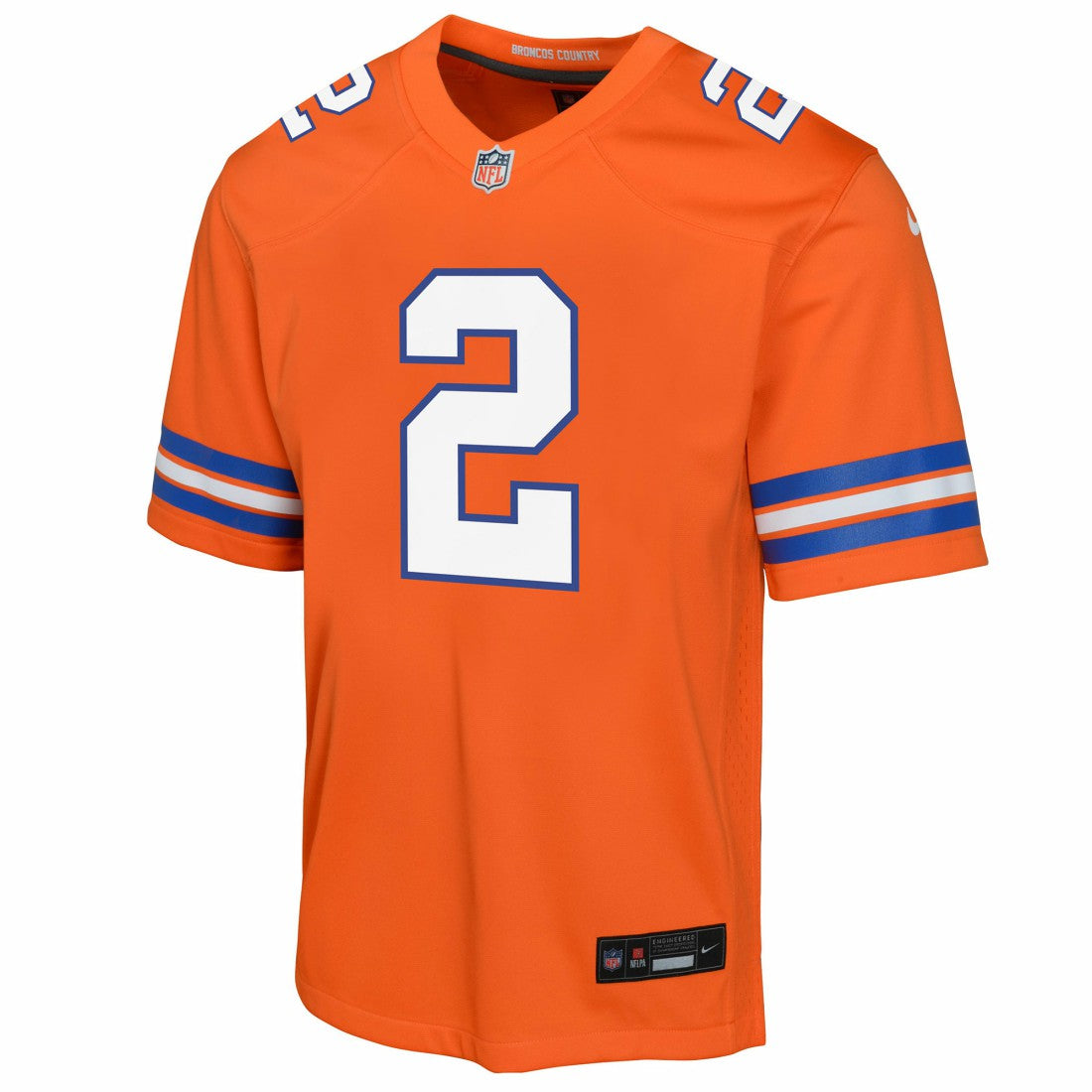Nike Patrick Surtain II Denver Broncos Youth Game Jersey Orange