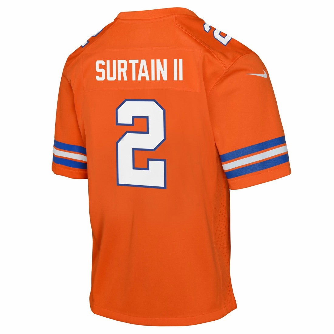 Nike Patrick Surtain II Denver Broncos Youth Game Jersey Orange