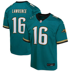 Nike Trevor Lawrence Jacksonville Jaguars Youth Game Jersey Teal