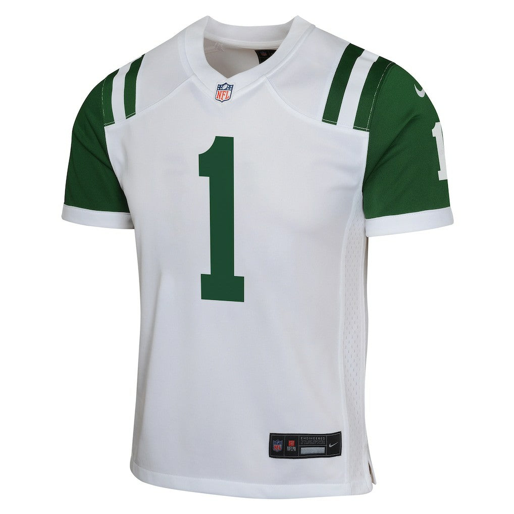 Nike Ahmad Sauce Gardner New York Jets Youth Game Jersey White