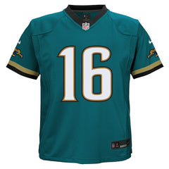 Nike Trevor Lawrence Jacksonville Jaguars Preschool Prowler Throwback Player Game Jersey Teal