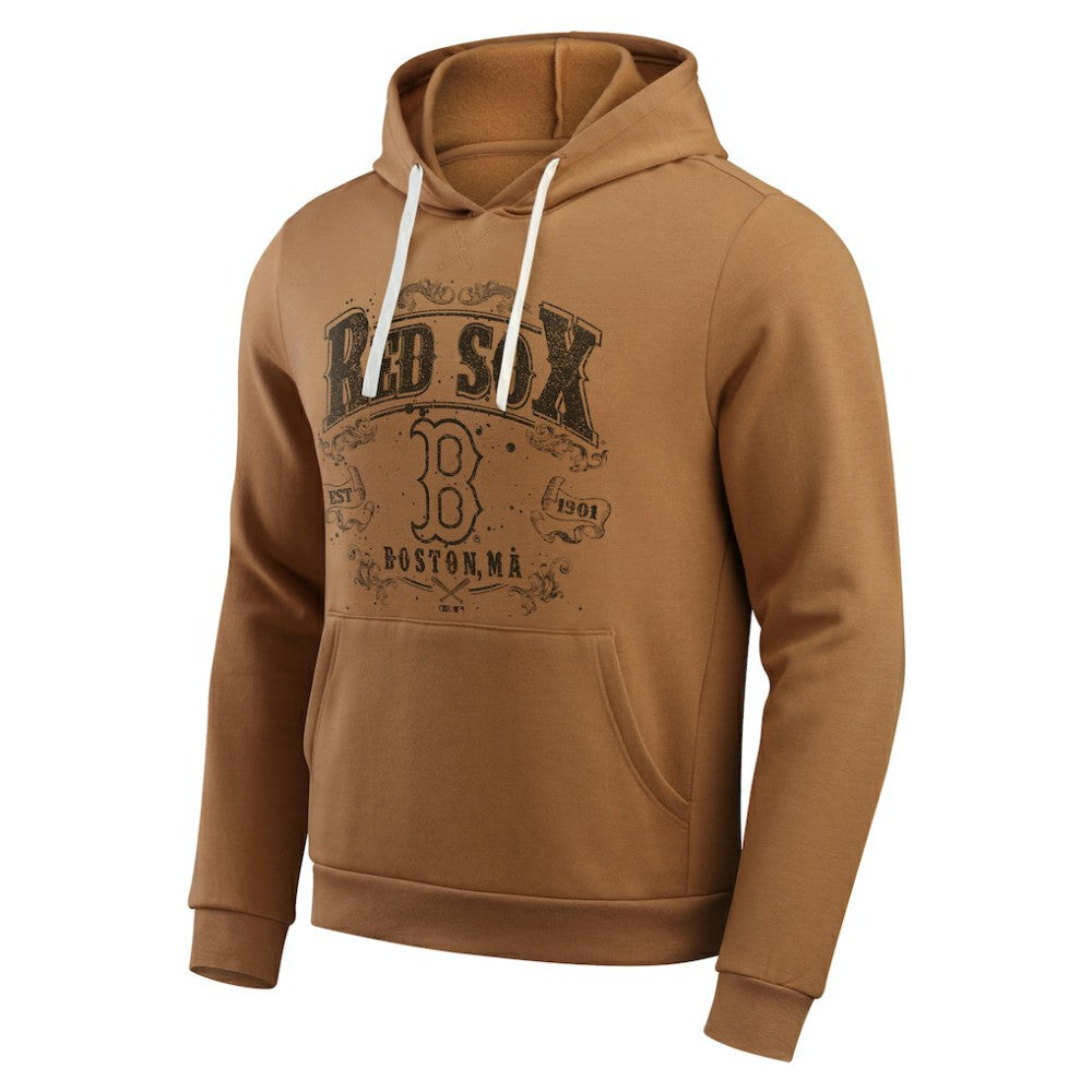 Boston Red Sox Darius Rucker Collection by Fanatics Camp Fleece Pullover Hoodie  - Tan - Fanatics Online
