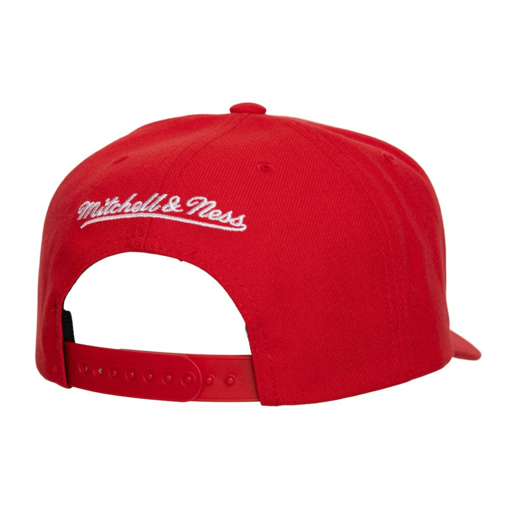 Calgary Flames Mitchell & Ness Core Team Ground Pro Adjustable Hat - Red - NHL 201387176