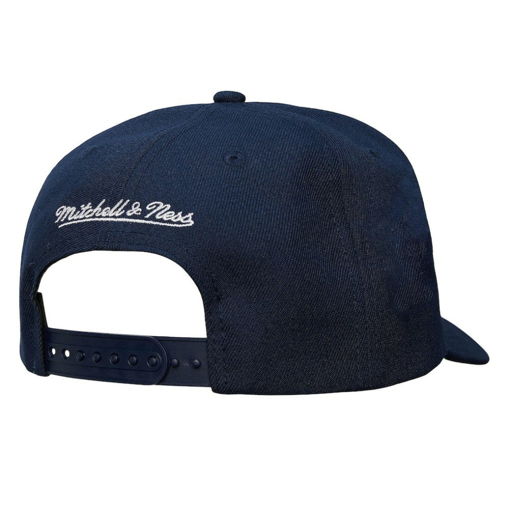 Columbus Blue Jackets Mitchell & Ness Core Team Ground Pro Adjustable Hat - Navy - NHL 201387178