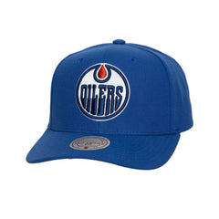 Edmonton Oilers Mitchell & Ness Core Team Ground Pro Adjustable Hat - Navy - NHL 201387180
