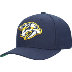 Nashville Predators Mitchell & Ness Core Team Ground Pro Adjustable Hat - Navy - NHL 201387184