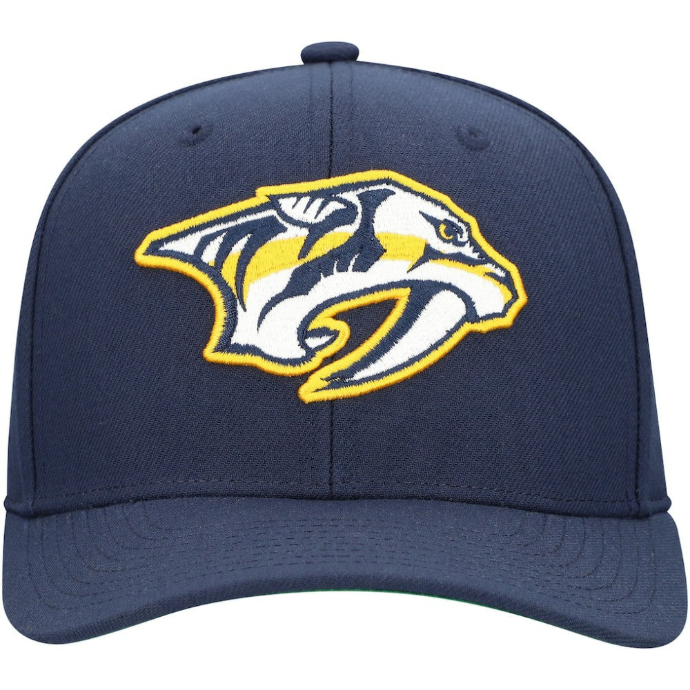 Nashville Predators Mitchell & Ness Core Team Ground Pro Adjustable Hat - Navy - NHL 201387184