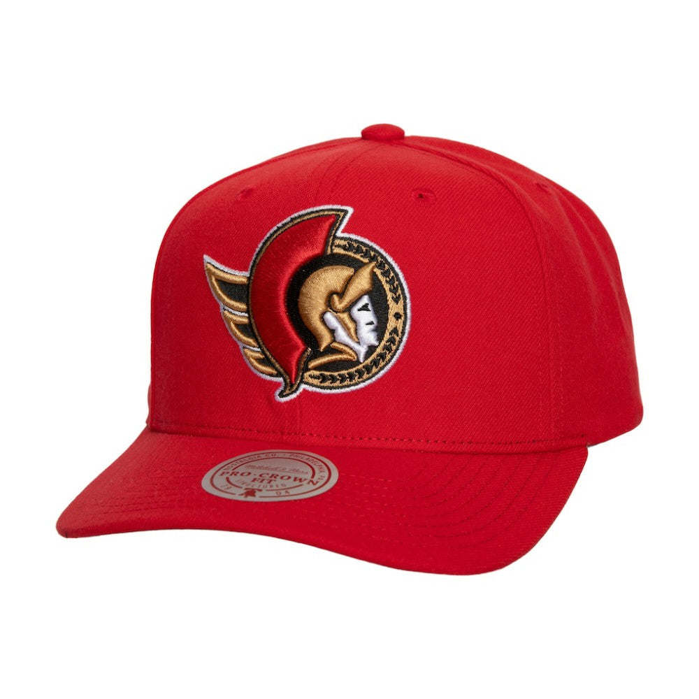 Ottawa Senators Mitchell & Ness Core Team Ground Pro Adjustable Hat - Red - NHL 201387186